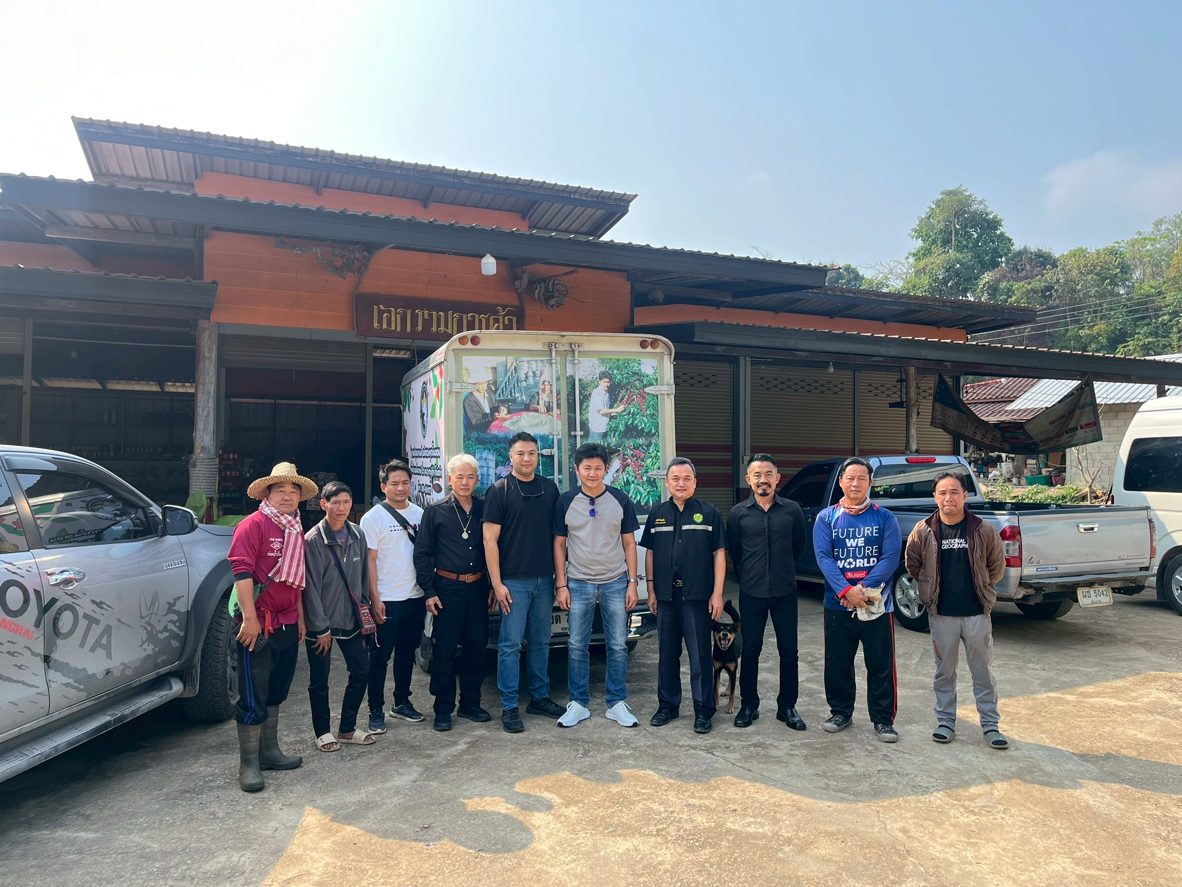 ทีมโครงการสำรวจพื้นที่ใหม่อำเภอแม่ฟ้าหลวง